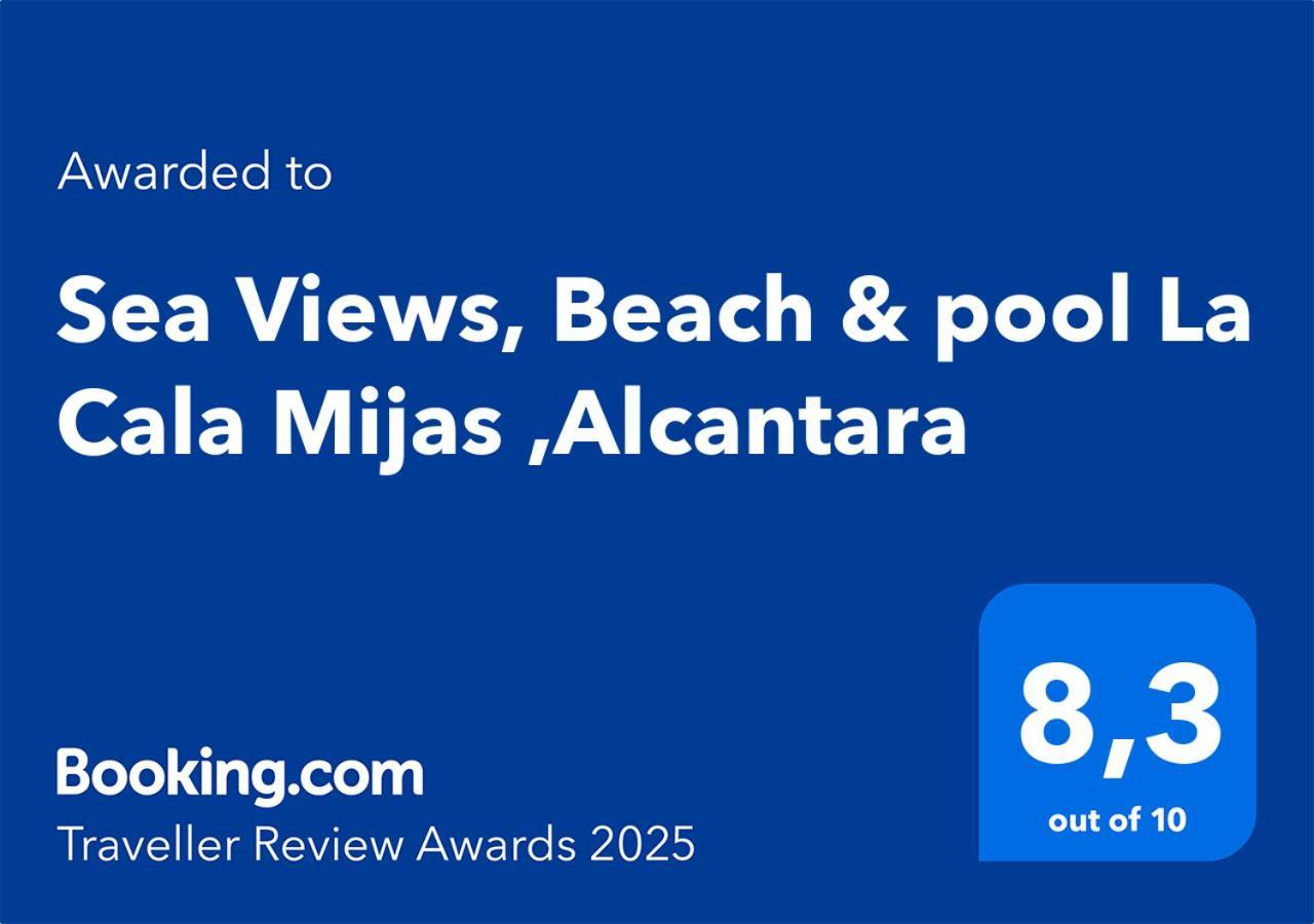 Sea Views, Beach & Pool La Cala Mijas ,Alcantara Málaga Esterno foto